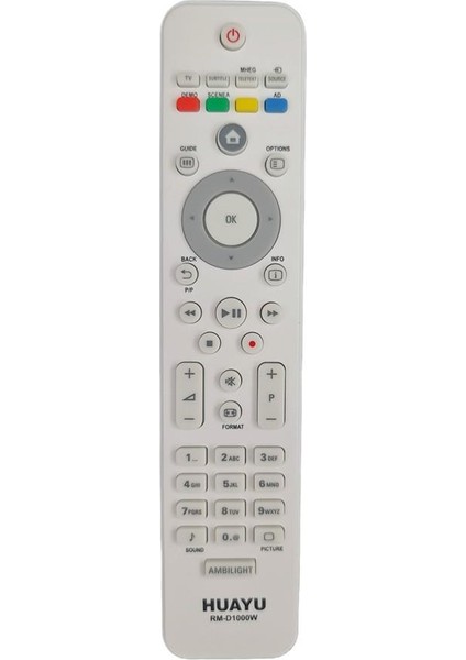 Phılıps RM-D1000W Lcd-Led Tv Kumandası Beyaz