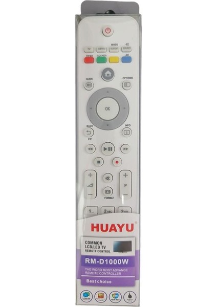 Phılıps RM-D1000W Lcd-Led Tv Kumandası Beyaz fırsatları
