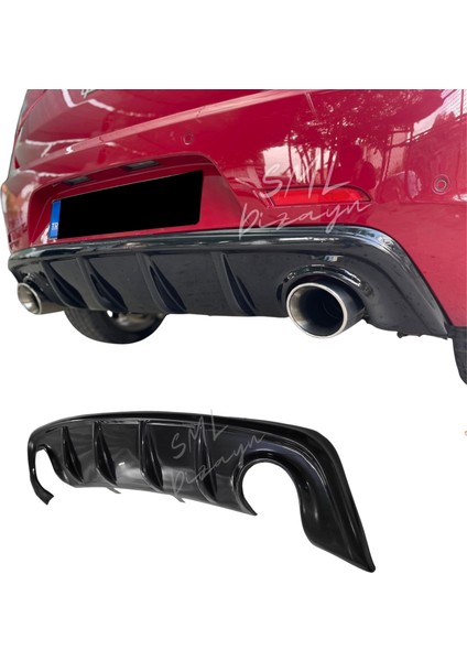 Alfa Romeo Giulietta Difüzör Çift Çıkış (Plastik)