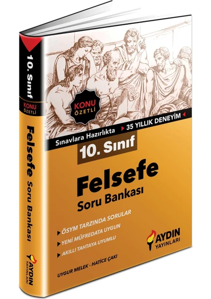 Aydın Yayınları 10. Sınıf Felsefe Konu Özetli Soru Bankası