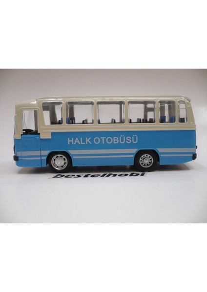 Mercedes Halk Otobüsü Mavi Işıklı ve Sesli