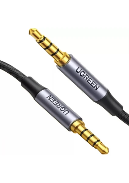 3.5mm Hi-Fi Erkek To Erkek Trrs Aux Ses ve Mikrofon Kablosu 3 Metre