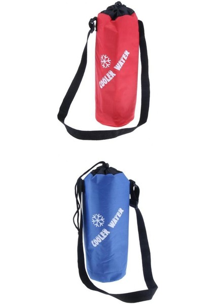 2 Adet Yalıtılmış Içecek Şişe Şarabı Taşıma Serin Çanta Piknik (Yurt Dışından)