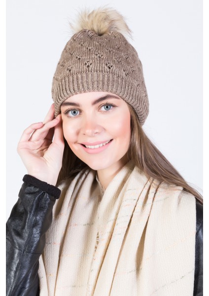 Simli Ponponlu Akrilik Bere - PS603 modelleri