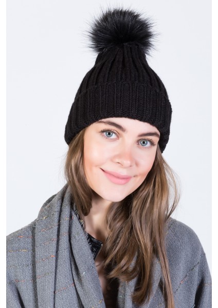 Fitil Örgü Akrilik Bere - PS679