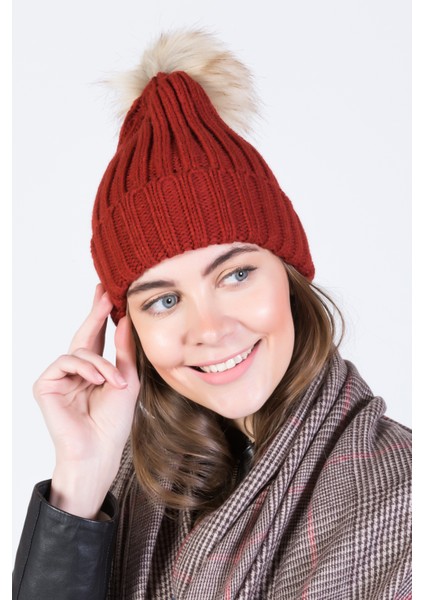 Fitil Örgü Akrilik Bere - PS680