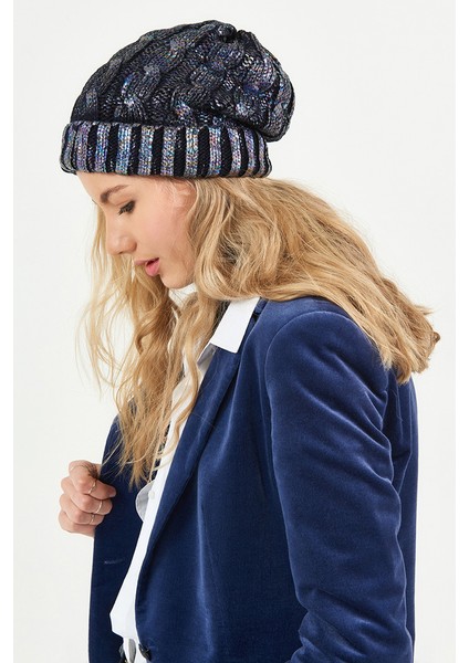 Simli Ponponsuz Akrilik Bere - PS421 fiyatları