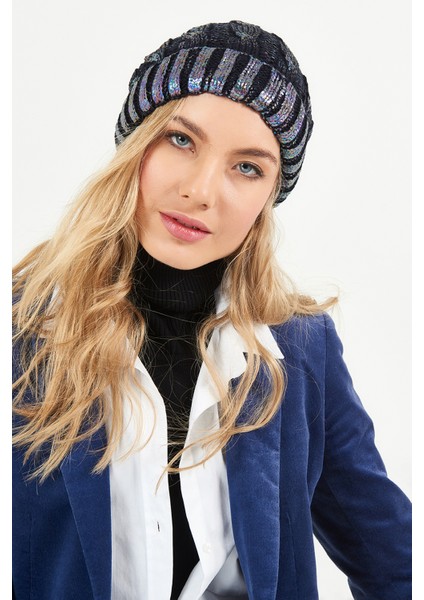 Simli Ponponsuz Akrilik Bere - PS421 fırsatları