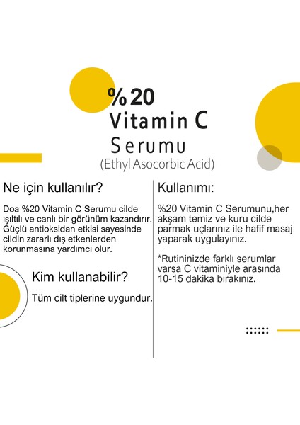 C Vitamini %20 Serum