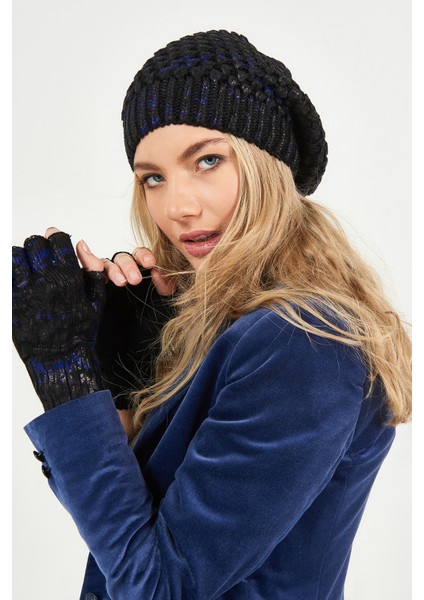 Simli Ponponsuz Akrilik Bere - PS357 modelleri