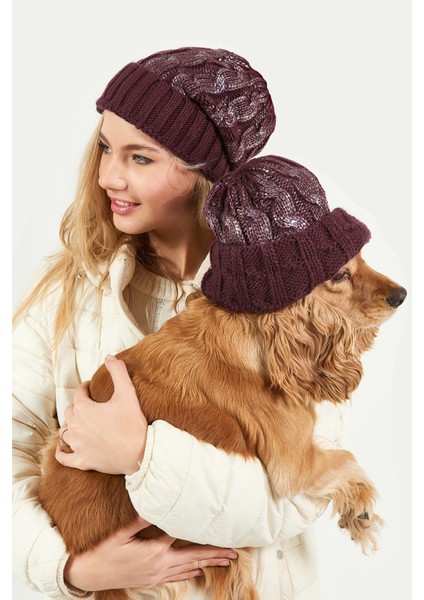 Simli Ponponsuz Akrilik Bere - PS425 fiyatları