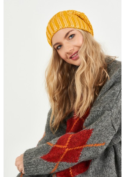 Simli Ponponsuz Akrilik Bere - PS251 modelleri