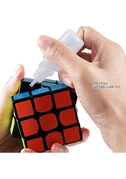 Mrs Toys M1 Zeka Küpü Yağı Lube Küp Yağı Rubik Küpü Yağı Sabır Küpü