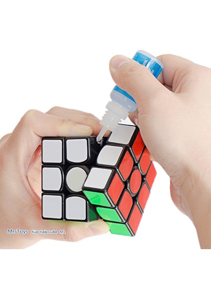 Mrs Toys M1 Zeka Küpü Yağı Lube Küp Yağı Rubik Küpü Yağı Sabır Küpü