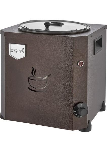 Bakır Renk Jumbo Çorba Isıtıcı 9 lt - CB19