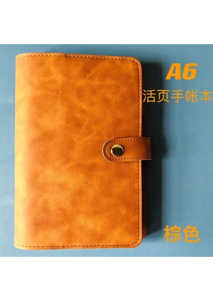 A6 Minimalist Gevşek Yapraklı Not Defteri(Yurt Dışından)