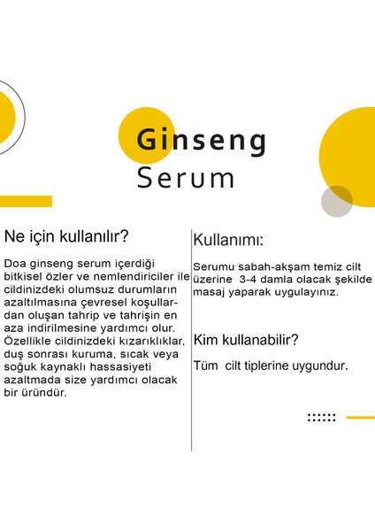 Ginseng Serum fiyatları