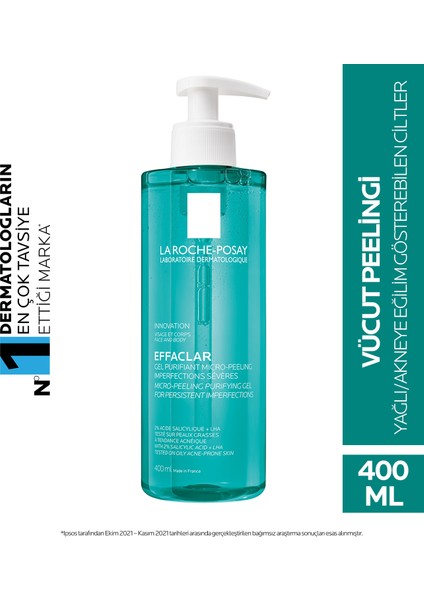 La Roche-Posay La Roche Posay Effaclar Micro Peeling Gel 400 ml