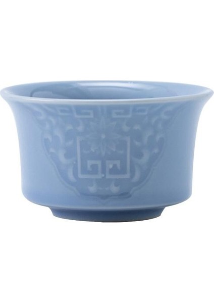 Celadon Vintage Seramik Kahve Kupa Çay Bardağı Yaratıcı Kabartmalı Yeni Çin Tarzı Büyük Çay Polonları Ev Ofis Drinkware | Teacups