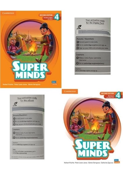 Super Minds 2E 4 Student's Book With Ebook + Workbook With Digital Pack