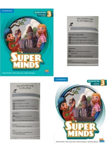 Cambridge University Press Super Minds 2E 3 Student's Book With Ebook + Workbook With Digital Pack