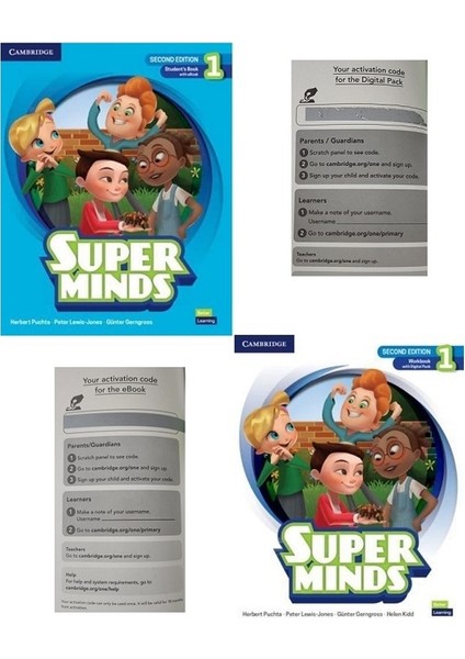 Super Minds 2E 1 Student's Book With Ebook + Workbook With Digital Pack