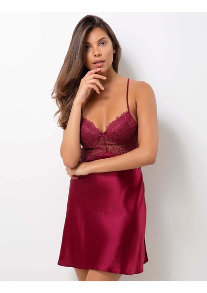 6'lı Kaplı Midi Gecelik Sabahlık Set 6625
