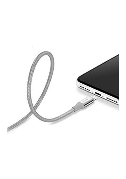 Hızlı Şarj Kablosu Kopmaz 3 Ü 1 Type-C-Micro-Andoid-Iphon