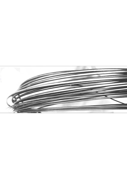 Nitinol Şekil Hafızalı Tel Çap:0,5mm Uzunluk: 3 Metre Şekil Değiştirme Sıcaklığı: 45 Derece