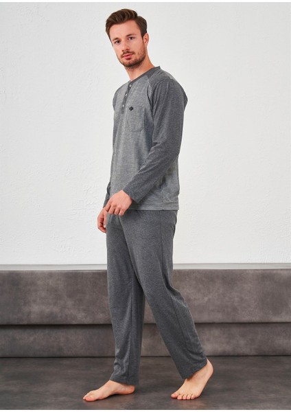 Erkek Patlı Yaka Pijama Takım - 10590 modelleri