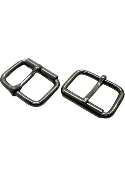 Makaralı Dilli Ayar Tokası 3 cm 2 Adet (Leathercraft, Deri Hobi)