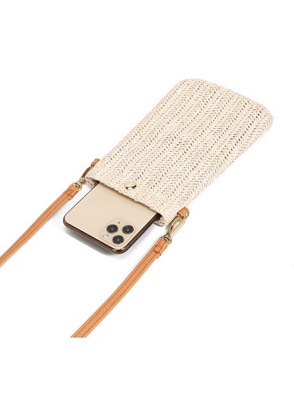 Tek Omuzlu Postacı Cep Telefonu Çantası Kızlar Dokuma Plaj Çantası(Yurt Dışından) fiyatları