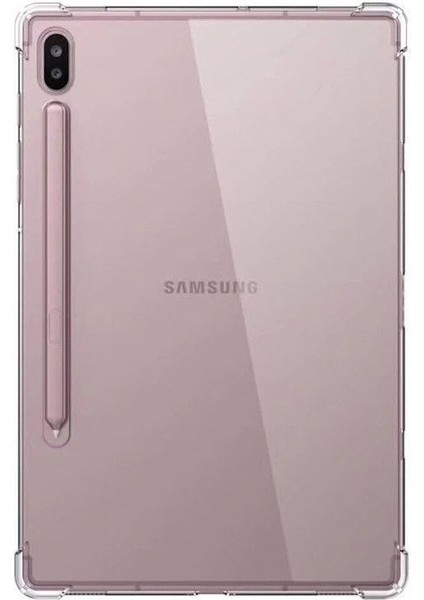 Samsung Galaxy Tab S7 Plus SM-T970 Kılıf Ultra Korumalı Şeffaf Antishock Silikon