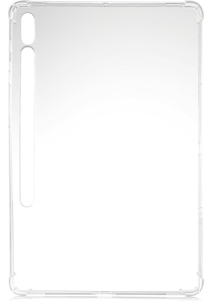 Samsung Galaxy Tab S7 Plus SM-T970 Kılıf Ultra Korumalı Şeffaf Antishock Silikon modelleri