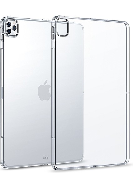 Apple Ipad Pro 12.9 2020 Kılıf Ultra Korumalı Silikon Şeffaf
