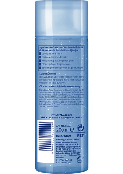 Canlandırıcı Temizleme Jeli 200 ml