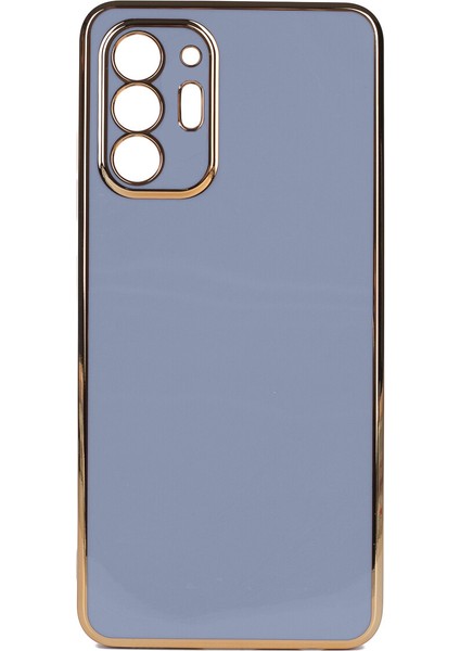 Samsung Galaxy Note 20 Ultra Kılıf Parlak Kenarlı Laser Bark Silikon