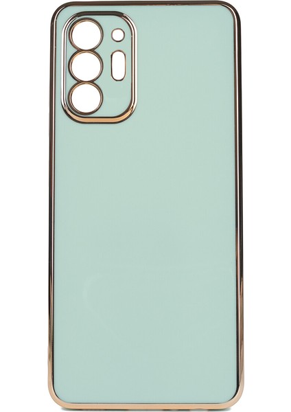 Samsung Galaxy Note 20 Ultra Kılıf Parlak Kenarlı Laser Bark Silikon
