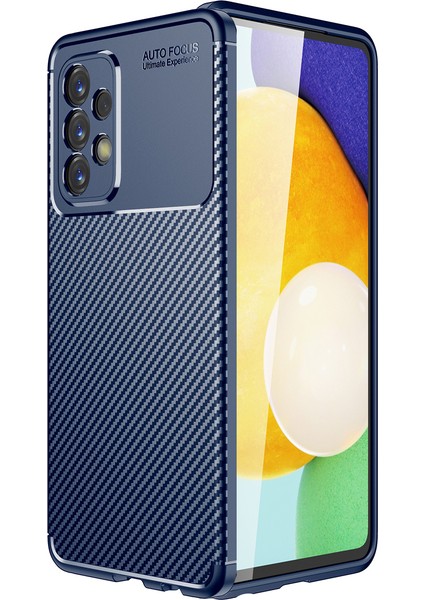 Samsung Galaxy A23 Kılıf Karbon Desenli Lux Negro Silikon