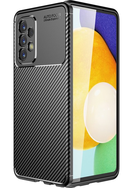 Samsung Galaxy A23 Kılıf Karbon Desenli Lux Negro Silikon