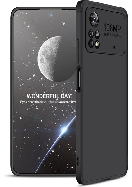 Xiaomi Poco X4 Pro 5g Kılıf 3 Parça 360 Ays Kapak
