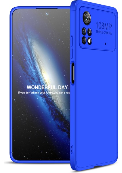 Xiaomi Poco X4 Pro 5g Kılıf 3 Parça 360 Ays Kapak