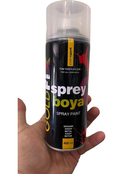 Sprey Boya 400ML Mat Si̇yah