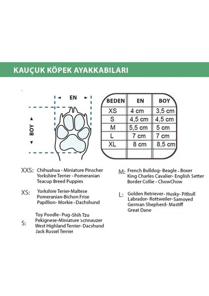 Turuncu Köpek Galoşu 6 Adet