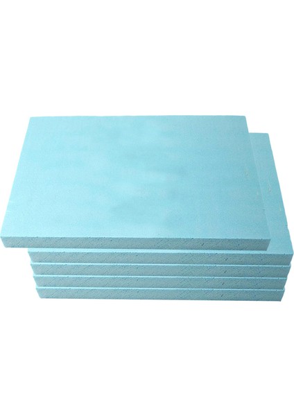5 Paket 295X395X30MM Köpük Levha Tabakası Modeli Bina Doğal Diy Taban Mavi 29.5X39.5X3CM Mavi