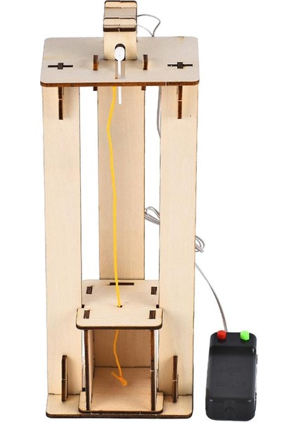 Dıy Eğitim Oyuncak Montaj Manuel Dıy Asansör Modeli 95X70X265MM