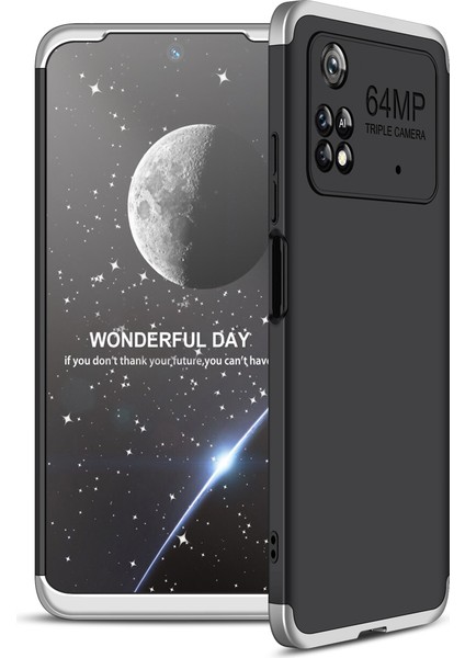 Xiaomi Poco M4 Pro 4g Kılıf 3 Parça 360 Ays Kapak