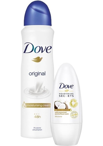 Roll-On Hindistan Cevizi ve Sprey Deodorant Original