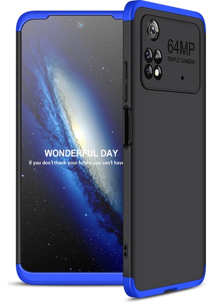 Xiaomi Poco M4 Pro 4g Kılıf 3 Parça 360 Ays Kapak