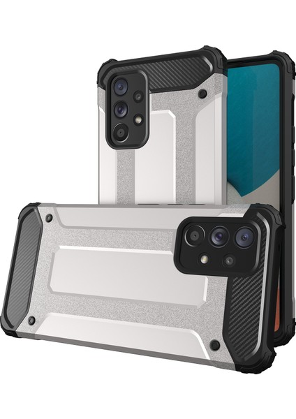 Samsung Galaxy A23 4g Kılıf Çift Katmanlı Armour Case